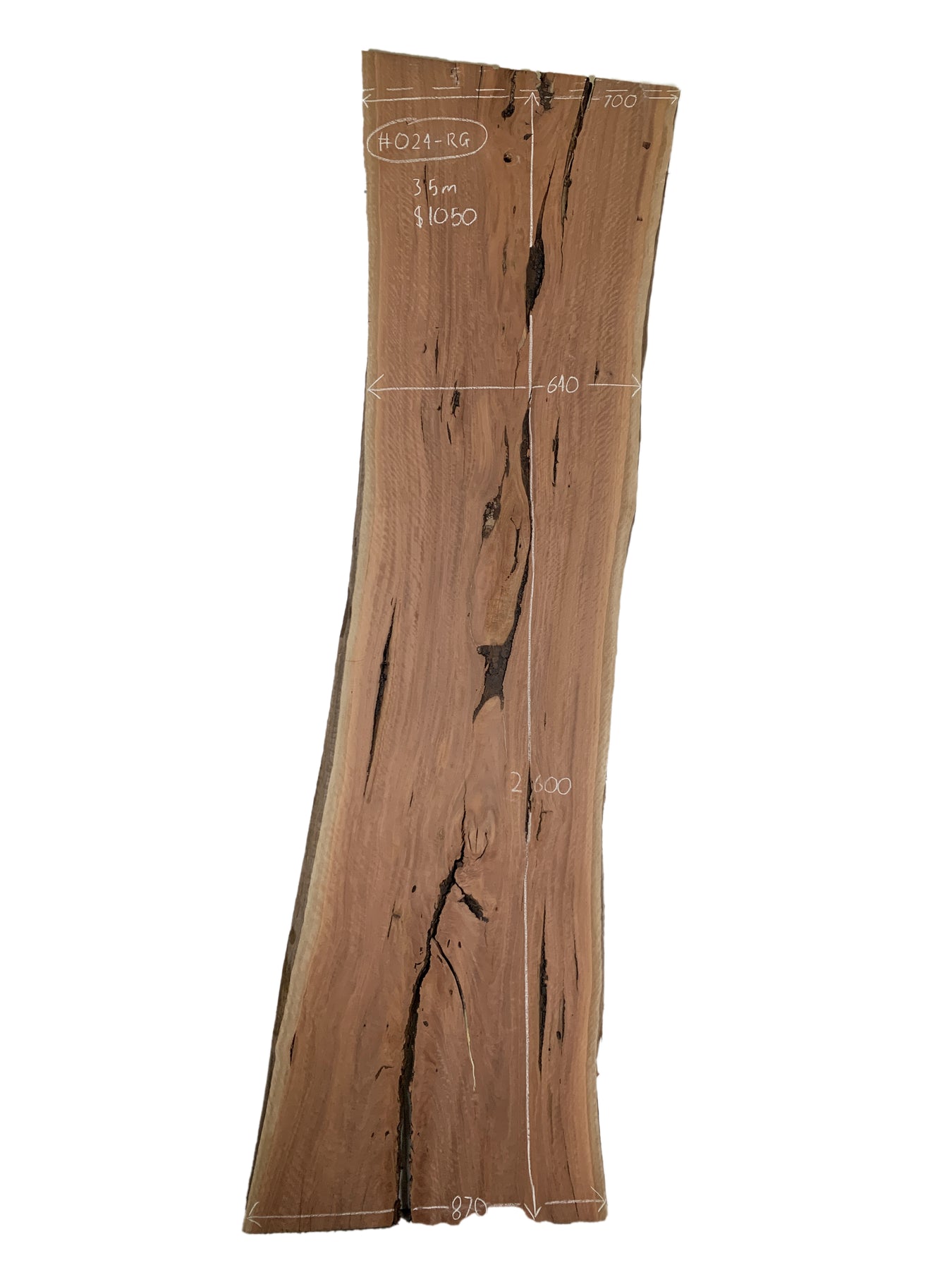 Live Edge Timber Slabs 3M+ Long