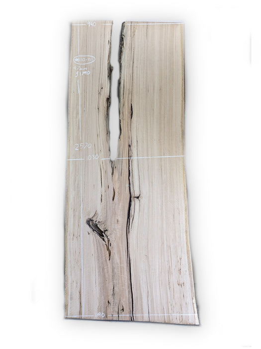 Blackbutt Live Edge Timber Slab - Kiln Dried - #110-BB