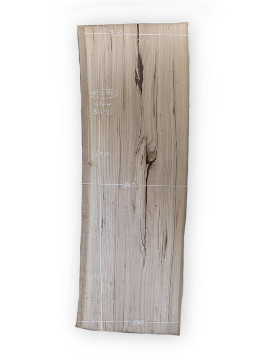 Blackbutt Live Edge Timber Slab - Kiln Dried - #132-BB