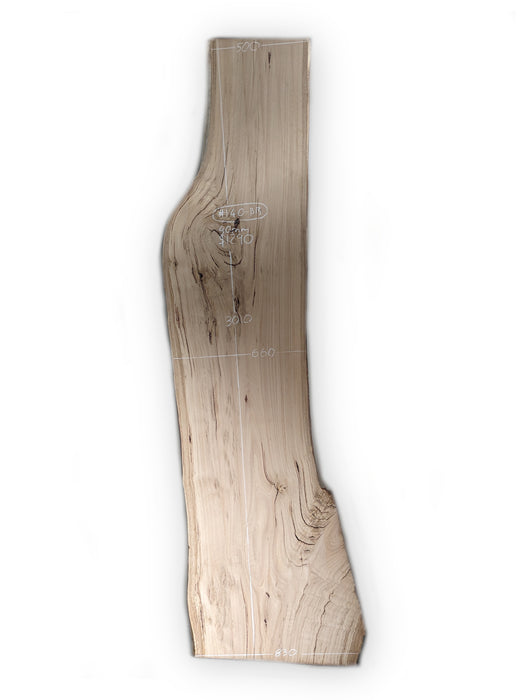 Blackbutt Live Edge Timber Slab - Kiln Dried - #140-BB