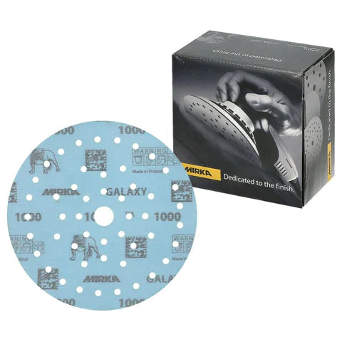 Mirka Galaxy Sanding Discs - 150mm/6" Ceramic Sandpaper - 100/Pack