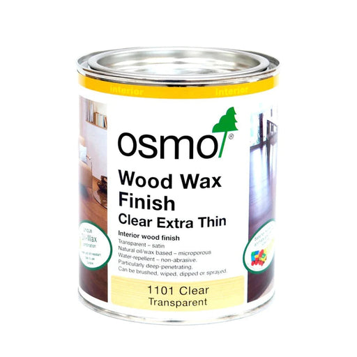 1101 Osmo Clear Wood Wax Extra Thin - 2.5L - Wood Slabs - Natural Edge Furniture - Timber Slabs Central Coast - Live Edge Timber Slabs