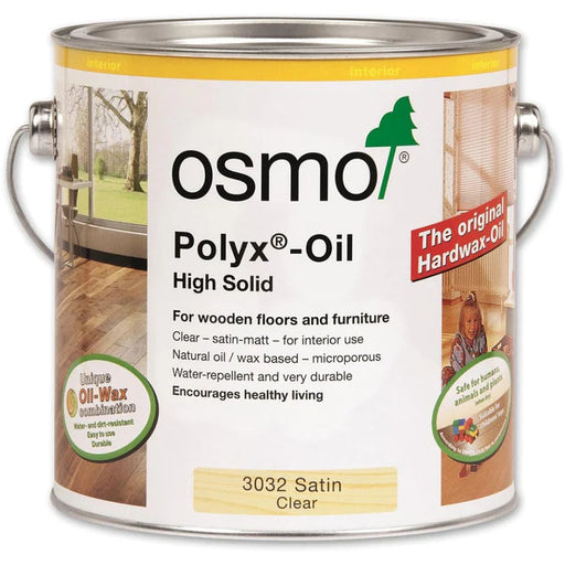 3032 Osmo PolyX Oil Clear Satin - 750ml - Wood Slabs - Natural Edge Furniture - Timber Slabs Central Coast - Live Edge Timber Slabs