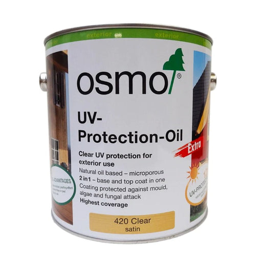 420 Osmo UV Protection Oil - 2.5L - Wood Slabs - Natural Edge Furniture - Timber Slabs Central Coast - Live Edge Timber Slabs